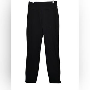 EXPRESS Classic Black Women's Pants XS 67%rayon 30%nylon 3%spandex AnkleCut Slit